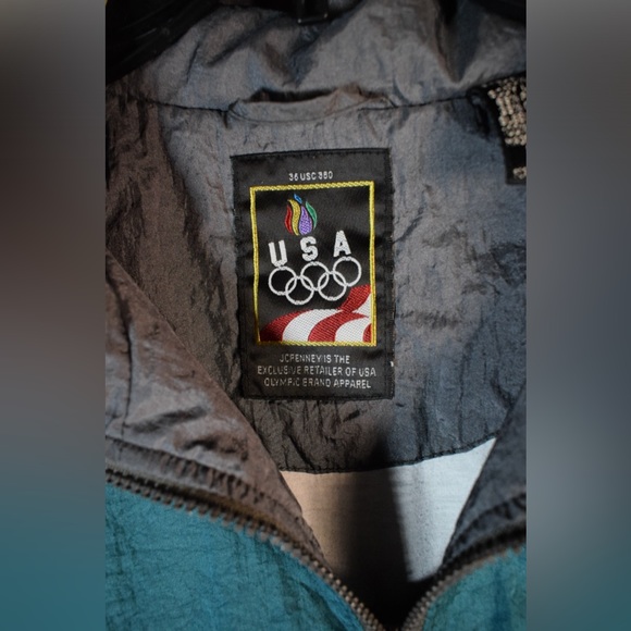 Vintage USA Olympics 90's JC Penney Men's Size M  Jacket - Picture 4 of 5